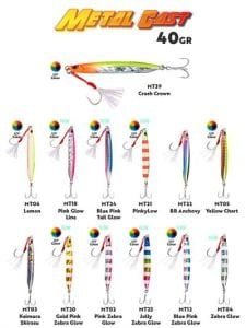 Fujin Metal Cast 40gr Shore Jig Metal Yem