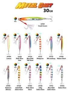 Fujin Metal Cast 30gr Shore Jig Metal Yem