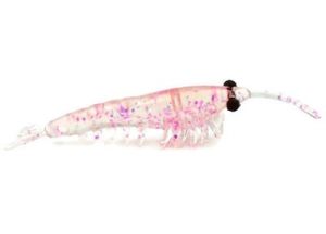 NIKKO OKIAMI SHRIMP M 42MM PINK GLITTER #090 SİLİKON YEM