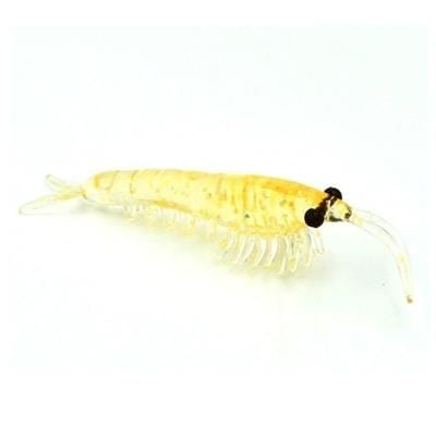 NIKKO OKIAMI SHRIMP M 42MM ORANGE GLITTER #092 SİLİKON YEM