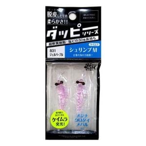 NIKKO DAPPY OKIAMI SHRIMP M 42MM PURPLE GLITTER SİLİKON YEM