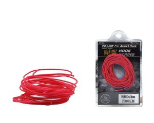 Gosen Hook String PE Assist İpi 3mt Kırmızı