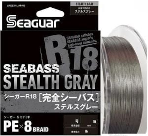 Seaguar Stealth Gray PE 8 Örgü Spin İp Misina 150mt Gri