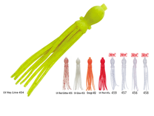Nikko Octopus 114mm UV Silikon Yem