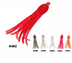 Nikko Octopus 38mm Silikon Yem