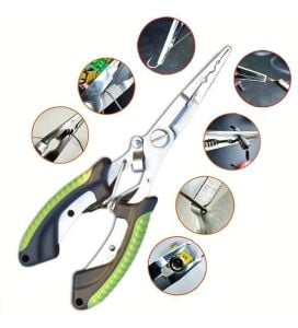 Shufa 16cm Balıkçı Pensesi - Yeşil