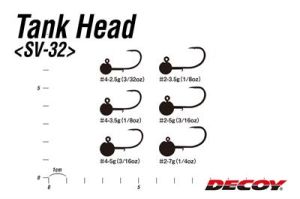DECOY SV-32 Tankhead Jig Head