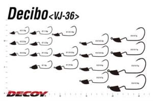 DECOY VJ-36 Violence Decibo Jig Head