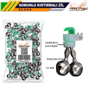 Portfish Somunlu Kıstırmalı Zil 18 mm