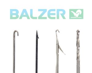 Balzer 16300 014 Boili Delici İnox Needle Set 4'lü Set