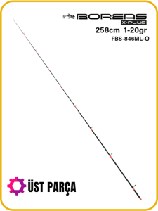 Fujin Boreas 258cm 1-20gr Orange Üst Parça
