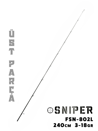 Fujin Sniper 240cm 3-18gr Üst Parça