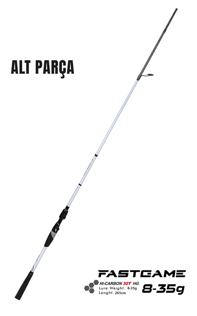 Fujin FastGame 265cm 8-35 gr #2 Alt Parça