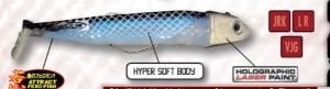 Fishus Sexy Shad 6.5cm 8gr