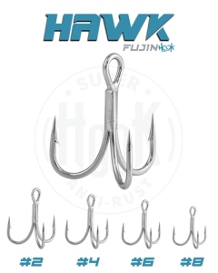 Fujin Hawk Süper Anti-Rust Üçlü Kanca