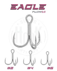 Fujin Eagle Süper Anti-Rust Üçlü Kanca