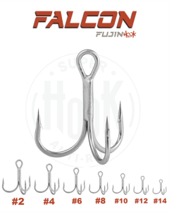 Fujin Falcon Süper Anti-Rust Üçlü Kanca