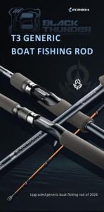 Ecooda Black Thunder 3 210cm 20-80g Boat-Tekne Kamışı