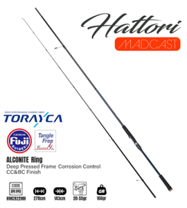 Fujin Madcast 278cm 20-55gr Spin Kamışı