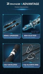 Ecooda Online E III 185cm 200-400g Slow Jigging Kamışı