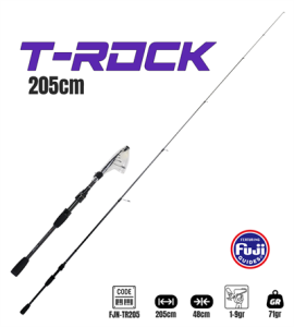 Fujin T-Rock 205cm 1-9gr Teleskopik LRF Kamışı