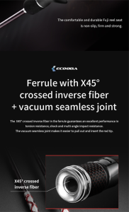 Ecooda Haiz Tubular185cm 200-300g Slow Jigging Kamışı