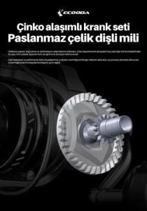 Ecooda Black Hawk III 5000 Olta Makinesi