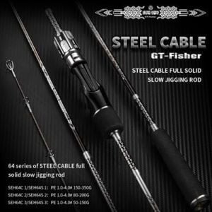 Ecooda GT-Fisher Steel Cable 193cm 80-200 Slow Jigging Kamisi