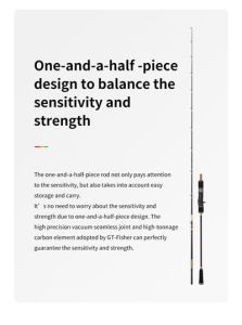 Ecooda GT-Fisher Rainbow 2 183cm 200-400gr Slow Jigging Kamışı