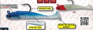 Fishus Shad Attack Slow 4.5cm 6gr Silikon Yem