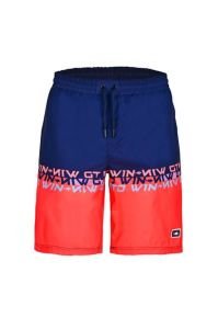 Fujin Pro Angler Board Short Mayo Scarlet Dark Navy