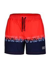Fujin Pro Angler Short Mayo Scarlet Dark Navy