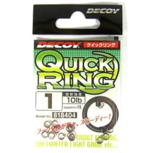 DECOY R-7 Quick Ring Pratik Split Halka