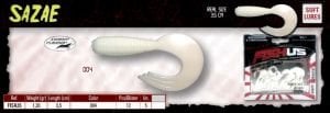 Yuki Fishus Sazae 3,5 Cm Silikon Yem