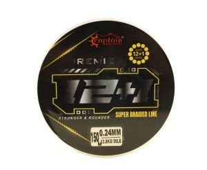 Captain Dremie Rounder 12+1 Spin İp Misina 150mt Yellow