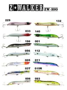 Fujin Z-Walker 100mm 11gr Su Üstü Maket Balık