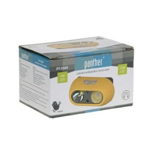PANTHER PT-5505 Şarjlı Sensörlü Kafa Lambası