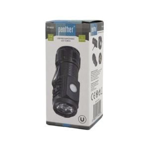 PANTHER PT-8433 USB Şarjlı El Feneri