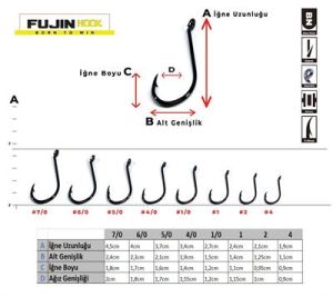 Fujin SSW Delikli Kaynaklı Çapraz  Octopus Kancası