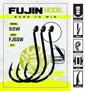 Fujin SSW Delikli Kaynaklı Çapraz  Octopus Kancası
