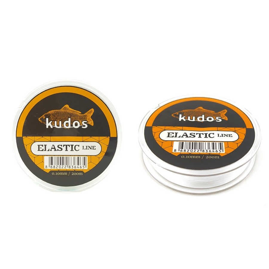 Kudos Elastic Line Yem İpi 200m 0,10mm