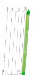 STONFO Yem Şişi Kutusu + 5 Adet Yem Şişi ART 677