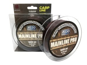 Asso Mainline Pro Special Carp Fishing Line 1.000mt Dark Brown