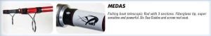 Yuki Medas 2.90mt 20-120gr Teleskopik Bot Olta Kamışı