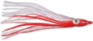 Lineaeffe Octobus Sılıcone Kalamar Red White Sahte Balık