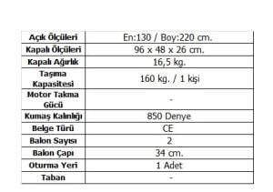Aqua Storm ST 220 cm Balıkçı Tipi Kürekli Bot