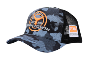 Fujin Black Camo Tuna Balıkçı Şapkası