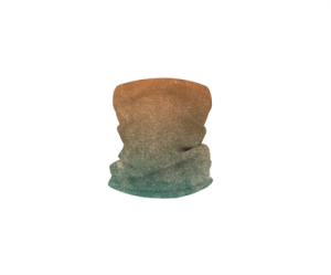 Fujin Neck Gaiter Boyunluk Aqua Orange