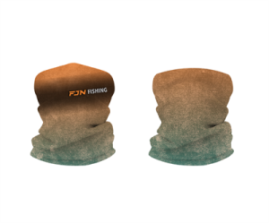 Fujin Neck Gaiter Boyunluk Aqua Orange