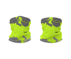 Fujin Neck Gaiter Boyunluk Map